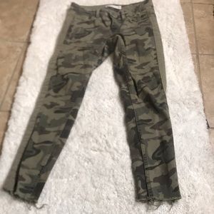 Women’s camouflage denim